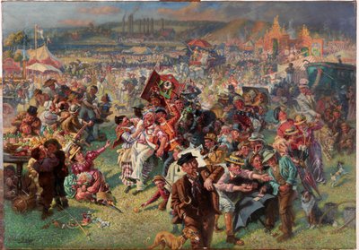 The Blaydon Races - A Study from Life, 1903 by William Irving